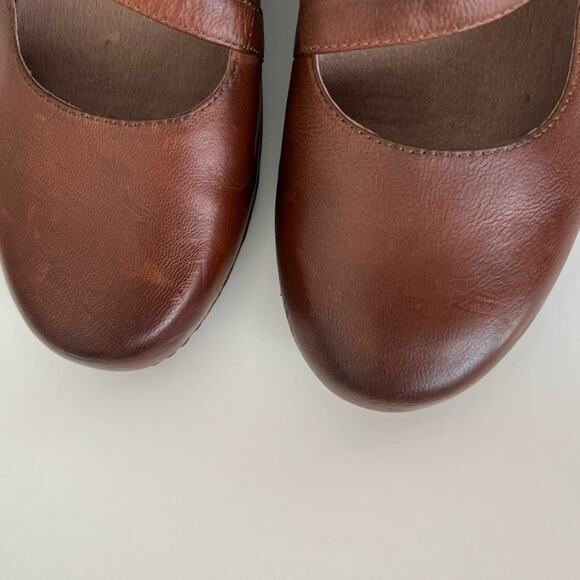 Dansko Tina Mary Jane leather clogs 40 US 9.5-10 walking company exclusive - Picture 11 of 14